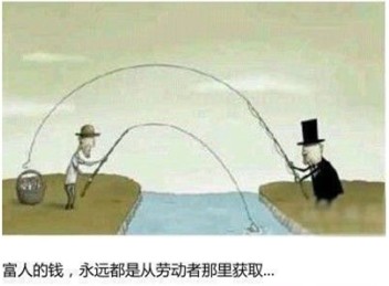富人的钱永远都是劳动者那里获取